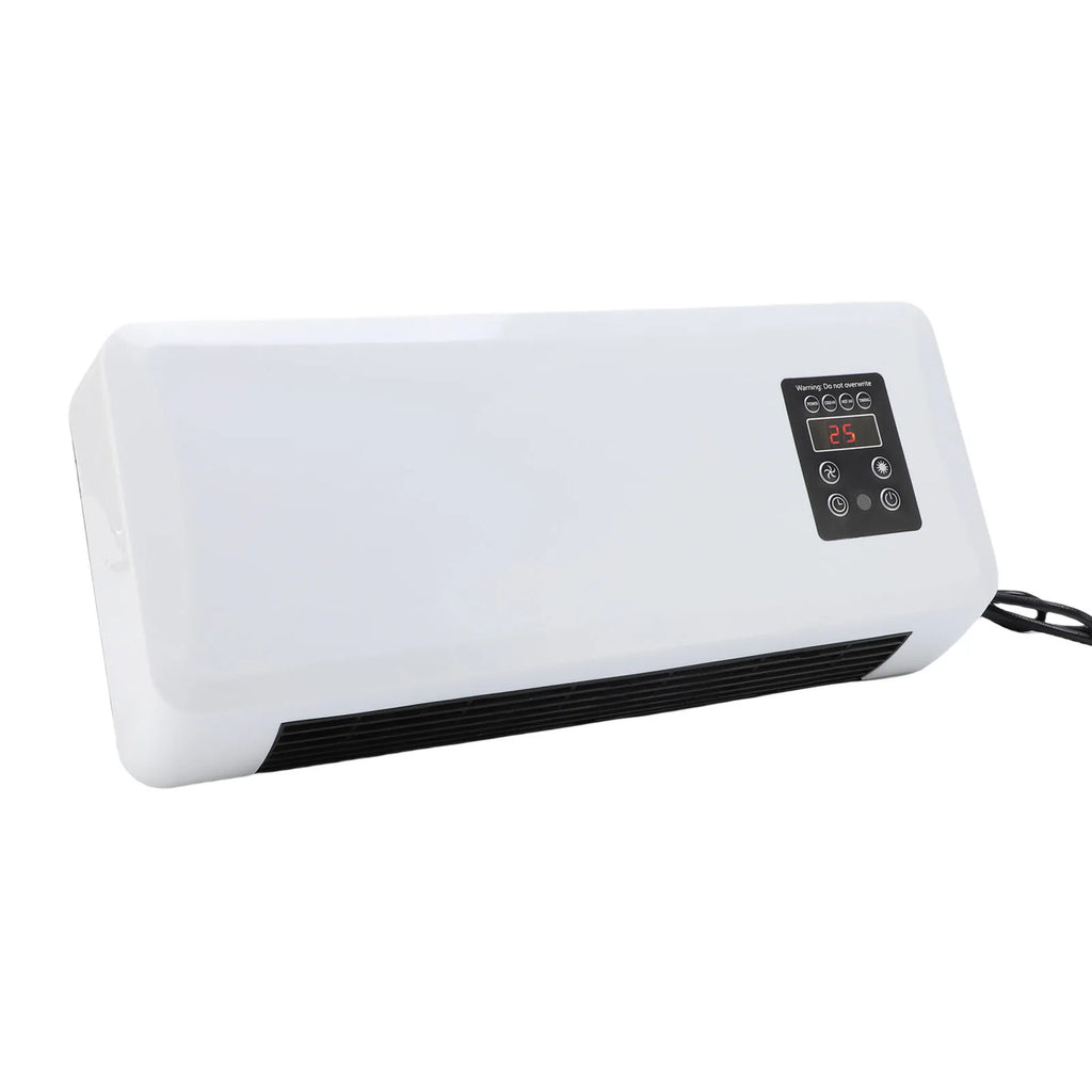 Wall Heater Cooler Efficient Space Saving Versatile Low Noise Wall Mounted Air Conditioner Easy To Operate for Home Bedroom