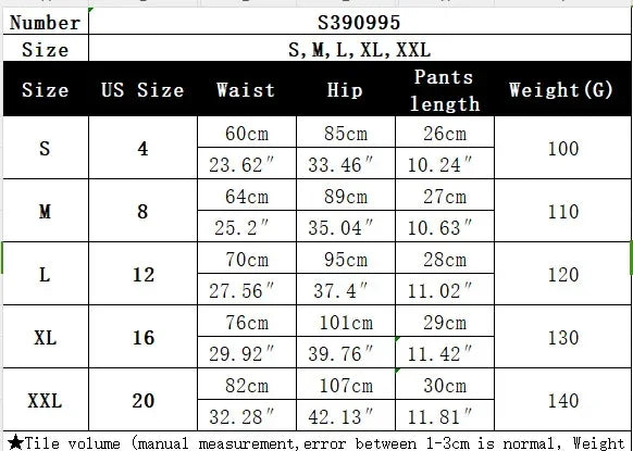 European Fashion Summer Shorts Heart Print Sexy Ladies Casual Streetwear Clothes Shorts Femme