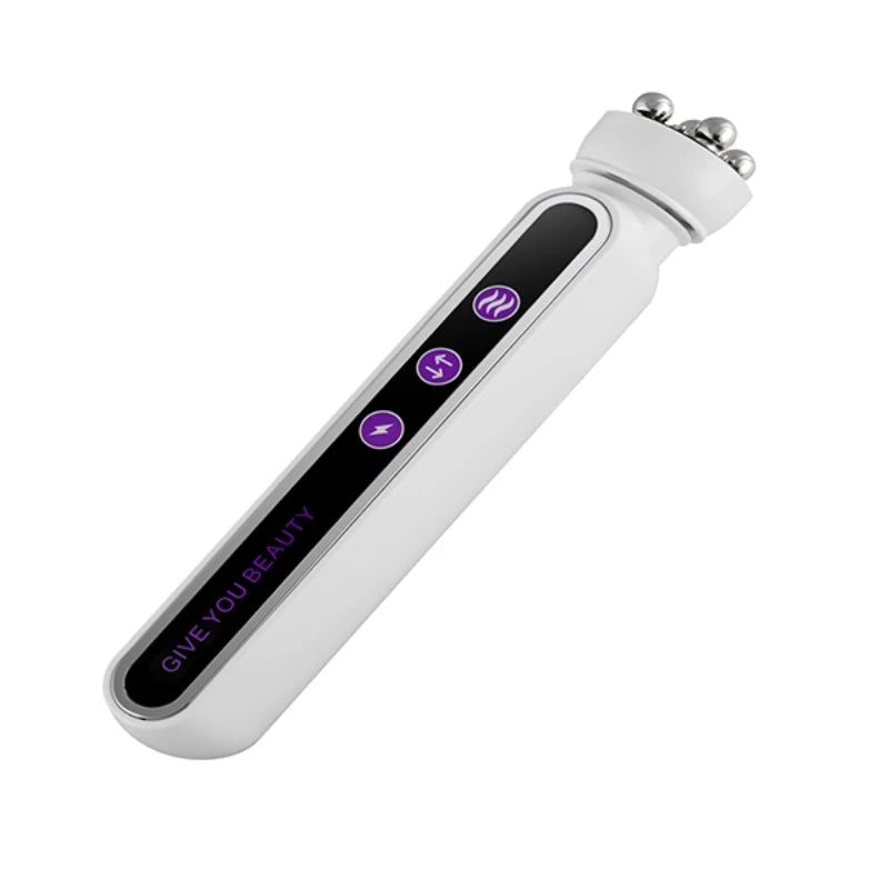 Micro Facial Massager EMS LED Phototherapy Rotary Massage Heating Electric Facial Massager Beauty Device Skin Care Tools