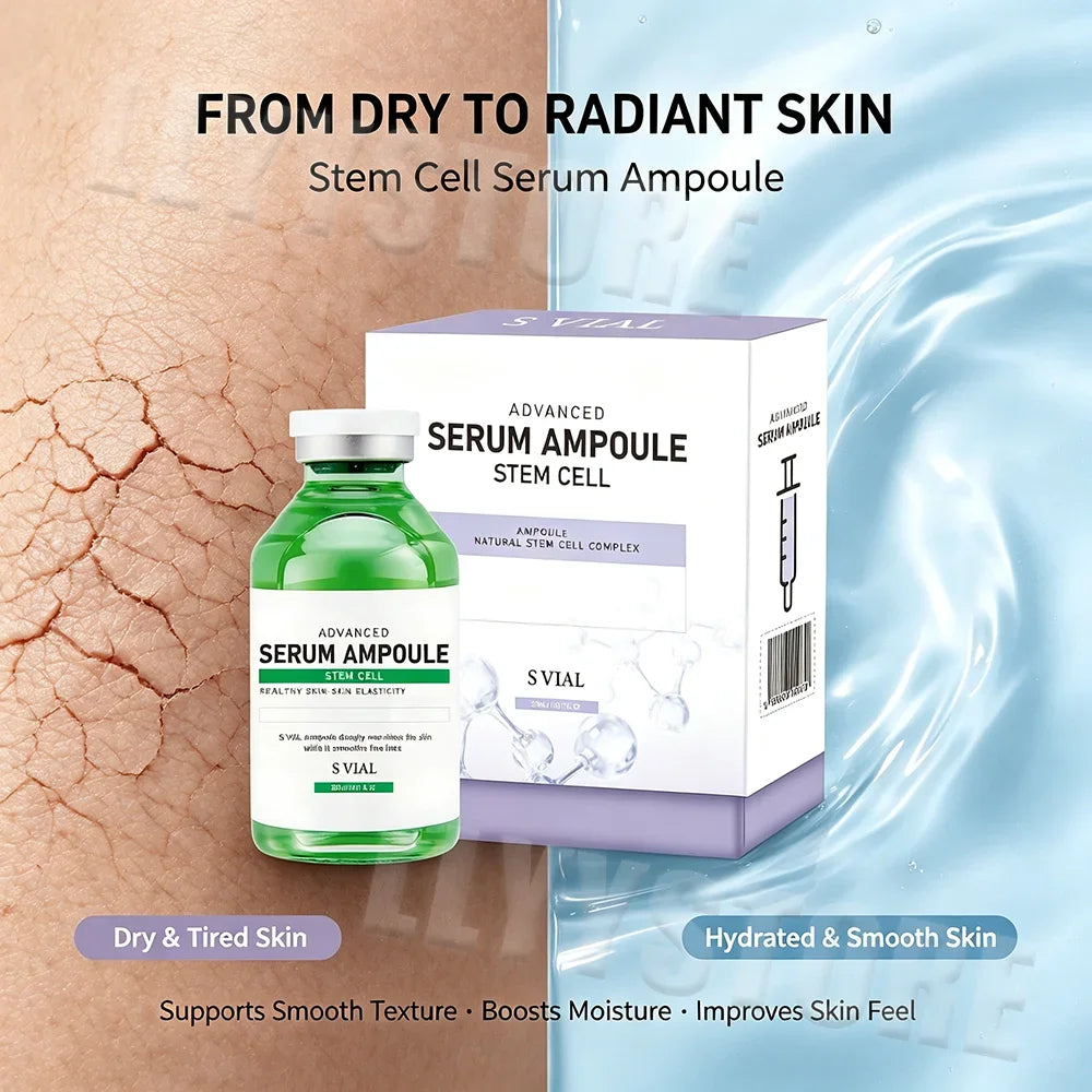 Collagen Ampoule Serum Long‑Lasting Moisture Boost Skin Smooth Fine Lines Elasticity Revitalizing Skin Glow Facial Essence