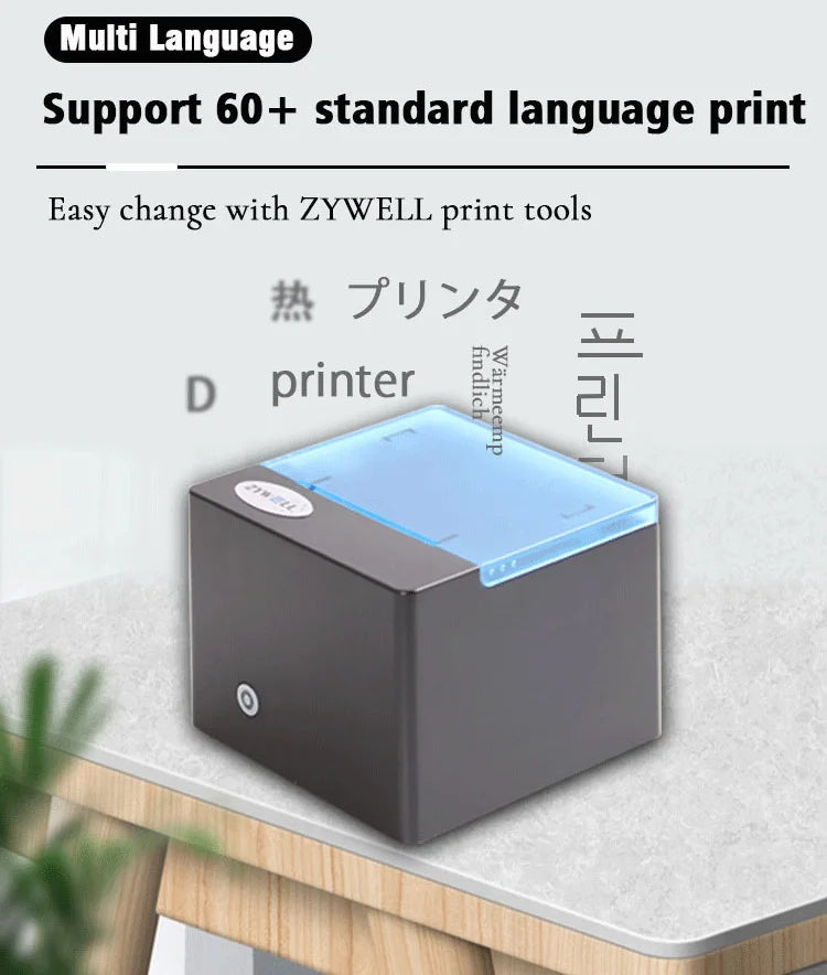 Thermal Pos 58mm bluetooth Android Receipt Printer Restaurant Billing Invoice Printing Machine Printer