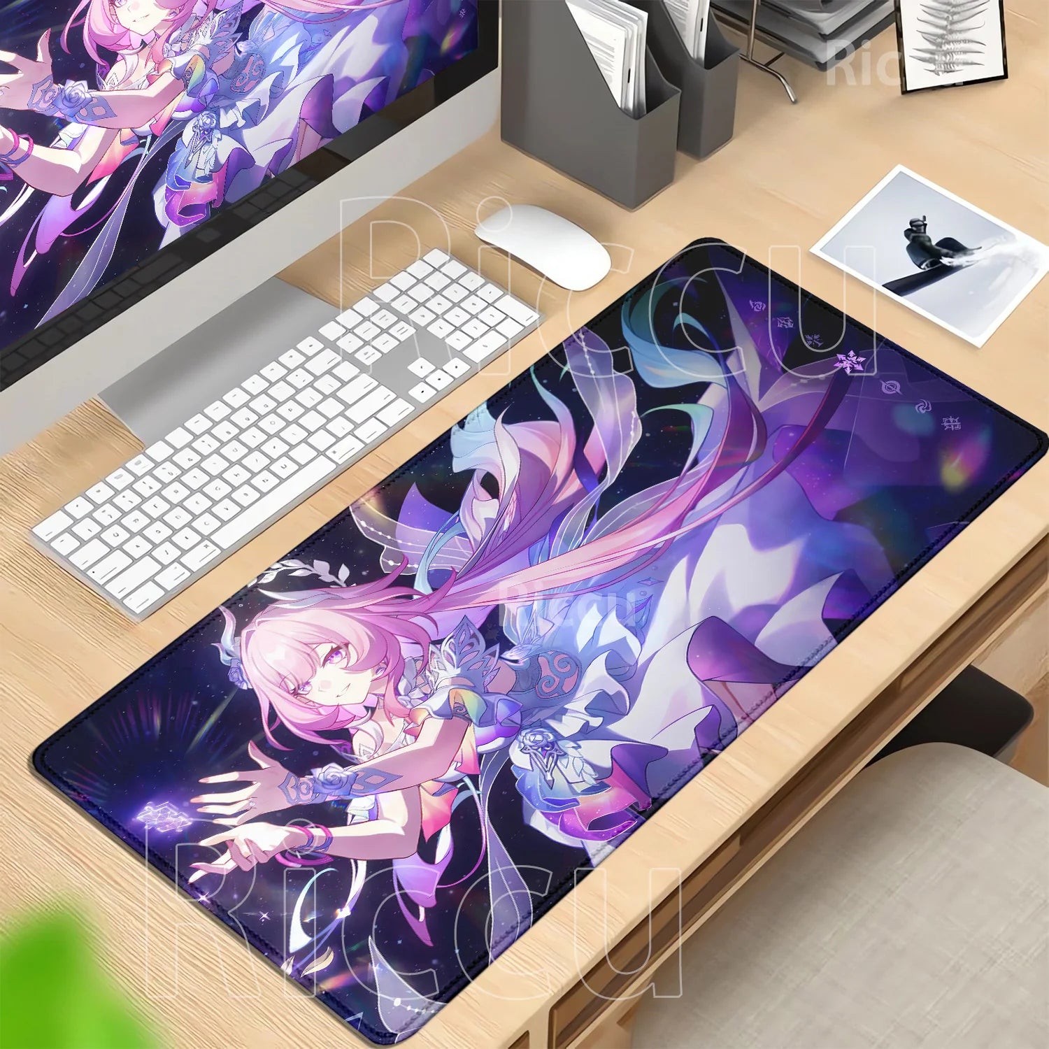 Mouse Pad Honkai Star Rail Cyrene HD printing Pretty Gaming Lock Edge Large Rubber Anime kawaii Mousepad Laptop offices Desk Mat