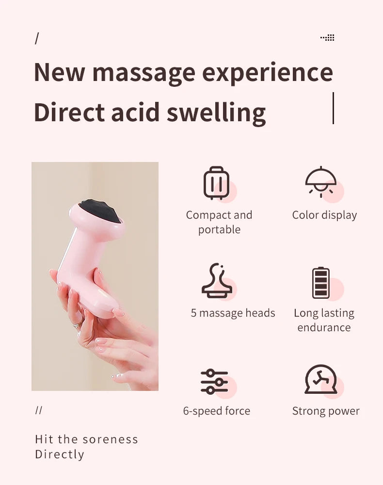Cellulite Massager Body Sculpting Machine Electric Fat Burner Body Slimming Weight Loss Skin Lifting Beauty Body Shaping Device