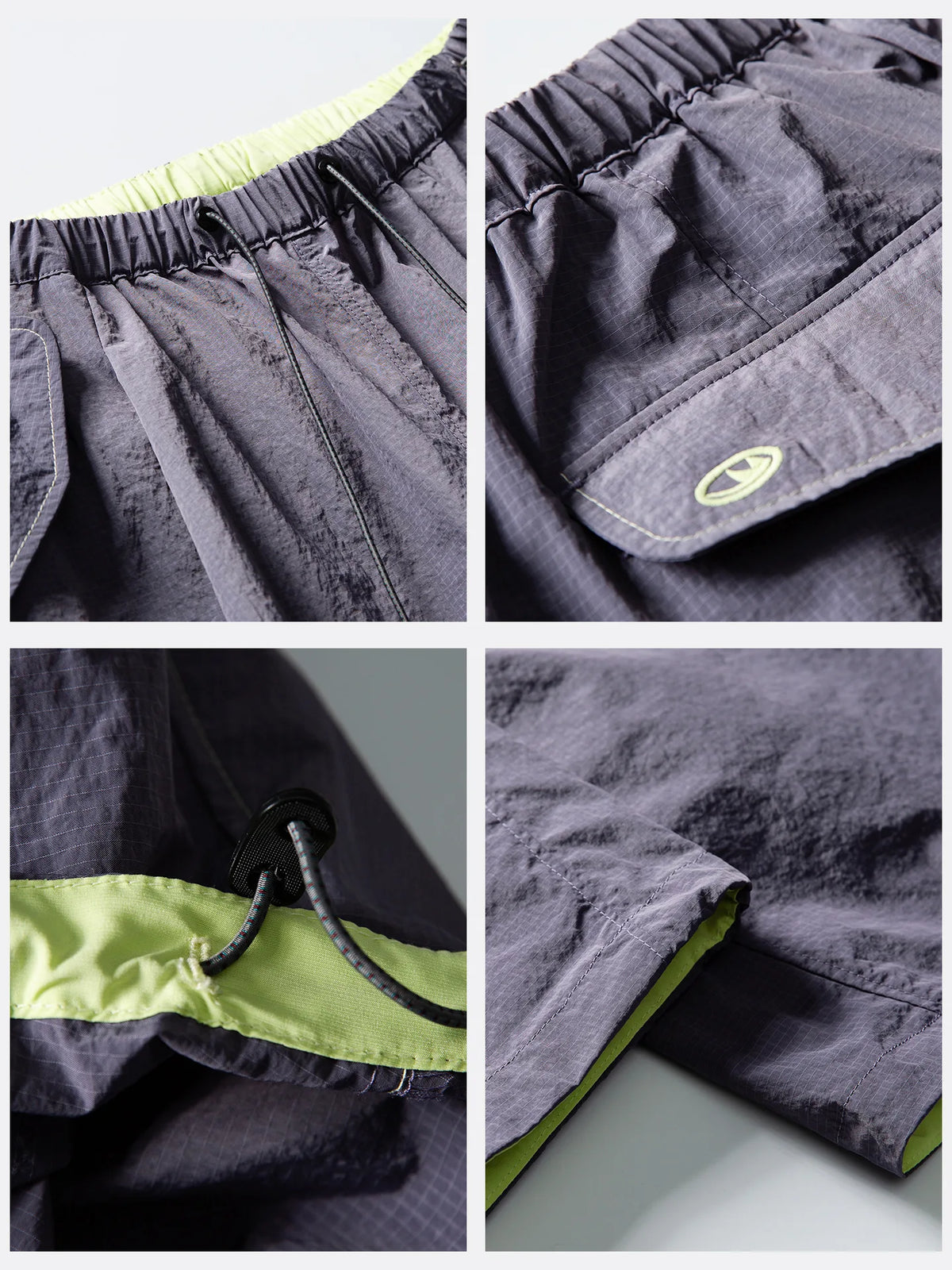Men Women Outdoor Lightweight Quick Dry Loose Casual Sport Wide Leg Cargo Pant Couple Streetwear Hiking Track Techwear Trousers