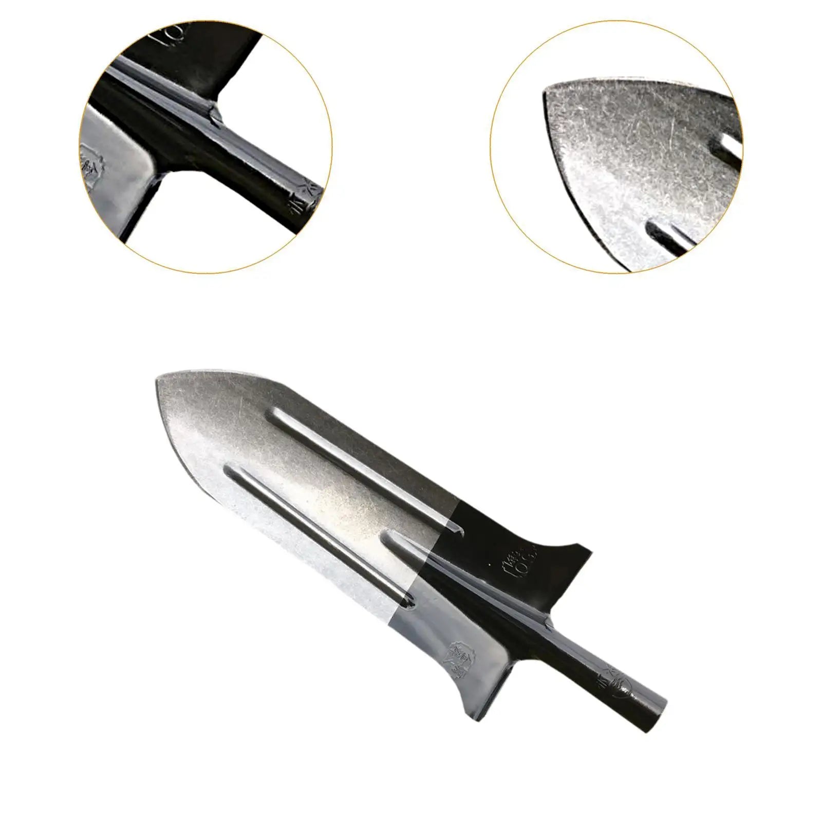 Digging Shovel Replacement Head 50x20cm for Farming Weeding Planting Trees