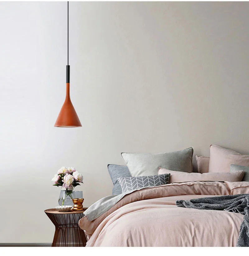 Nordic Modern Led Pendant Lights Kitchen Bars Home Bedroom Dining Table Hanging Lamp Cafe Indoor Lighting Living Room Decoration