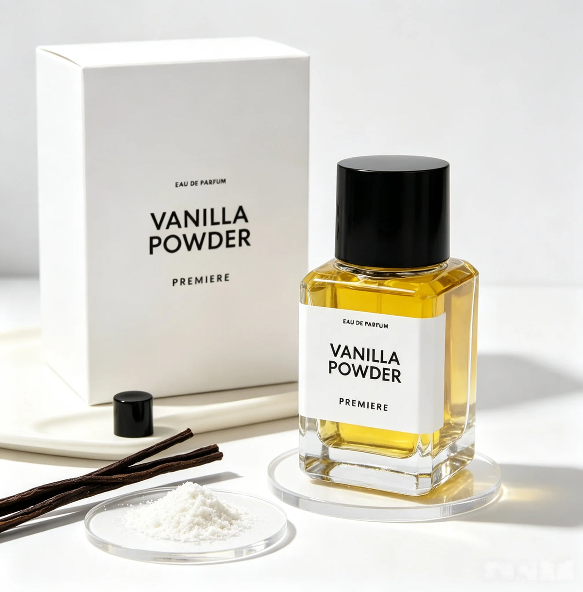 Luxury Unisex Fragrance | Vanilla Powder & Incense, Elegant Long-Lasting Scent, Fruity Floral Woody Notes