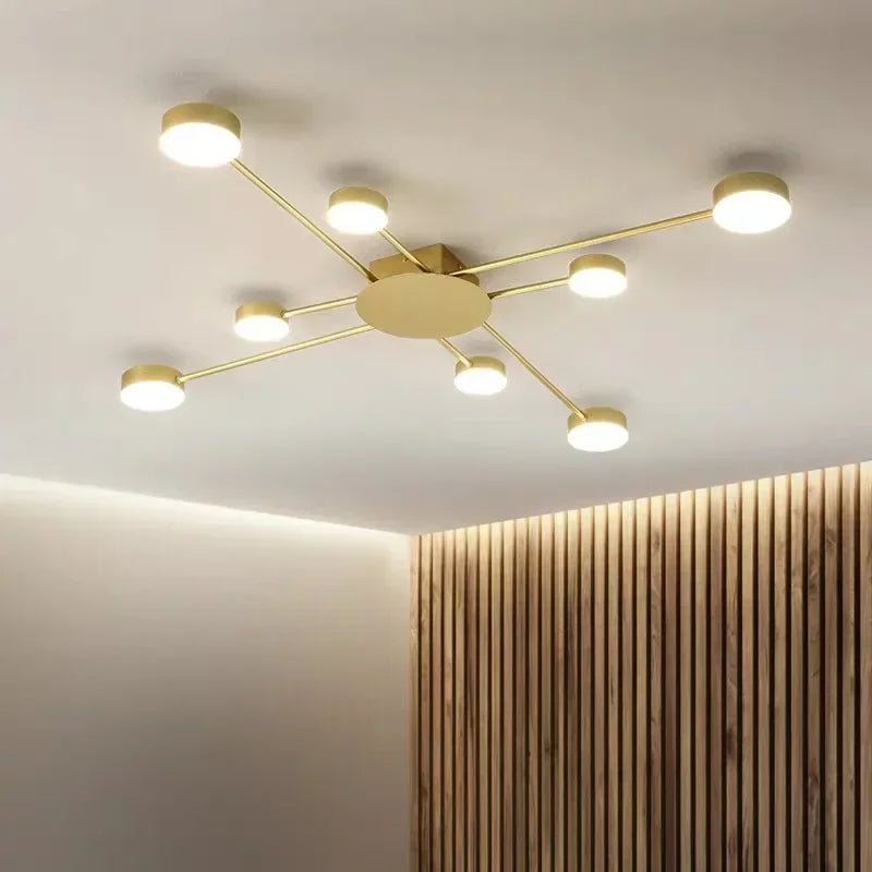 Nordic LED Ceiling Indoor Lighting Home Lamps Living Room Dining Bedroom Cloakroom Decoration Chandelier Lights Modern Wall Lamp