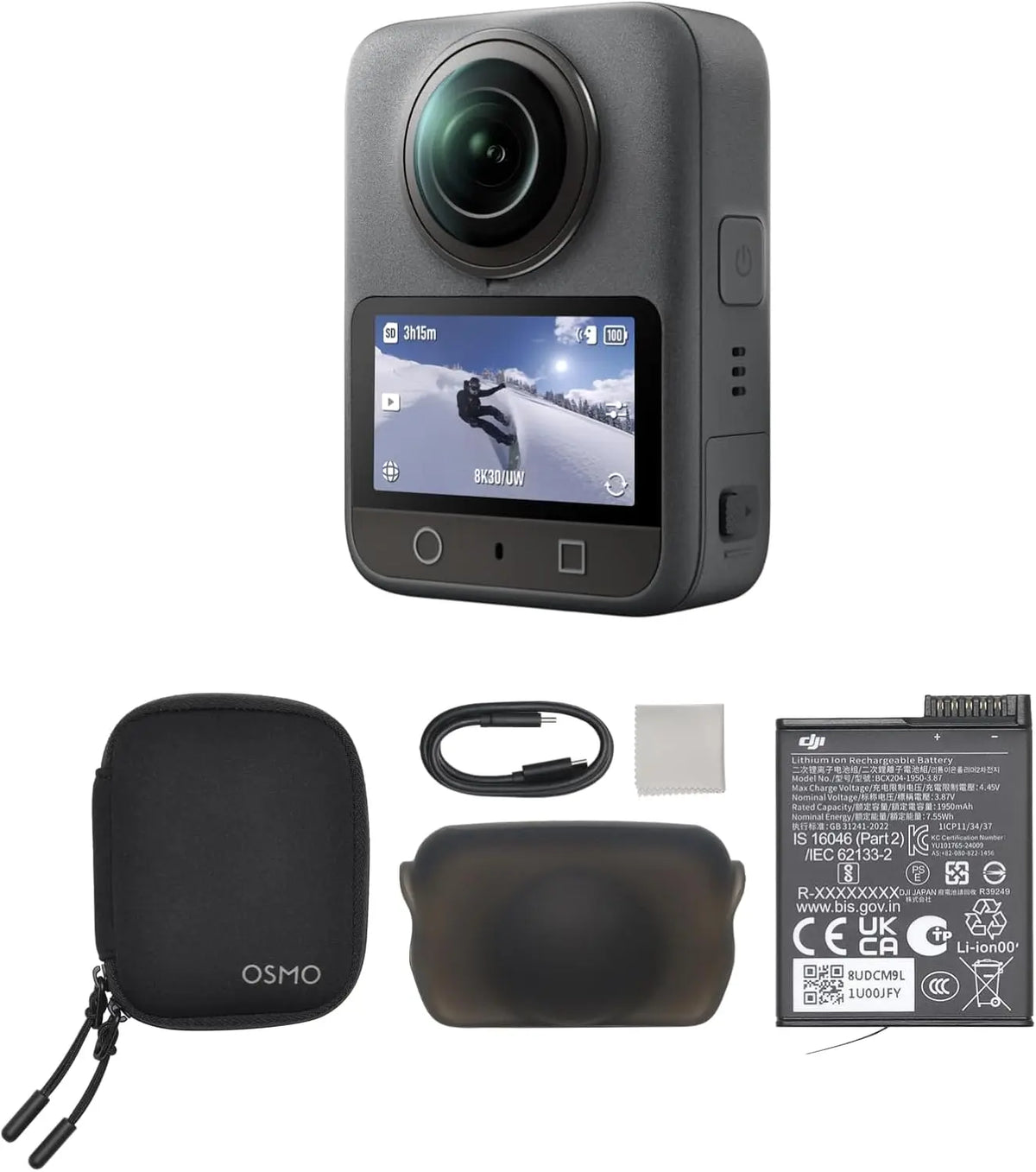 DJI Osmo Nano Action Camera Standard Combo 64GB/128GB, Refurbished, Fully Tested,Used･Like New