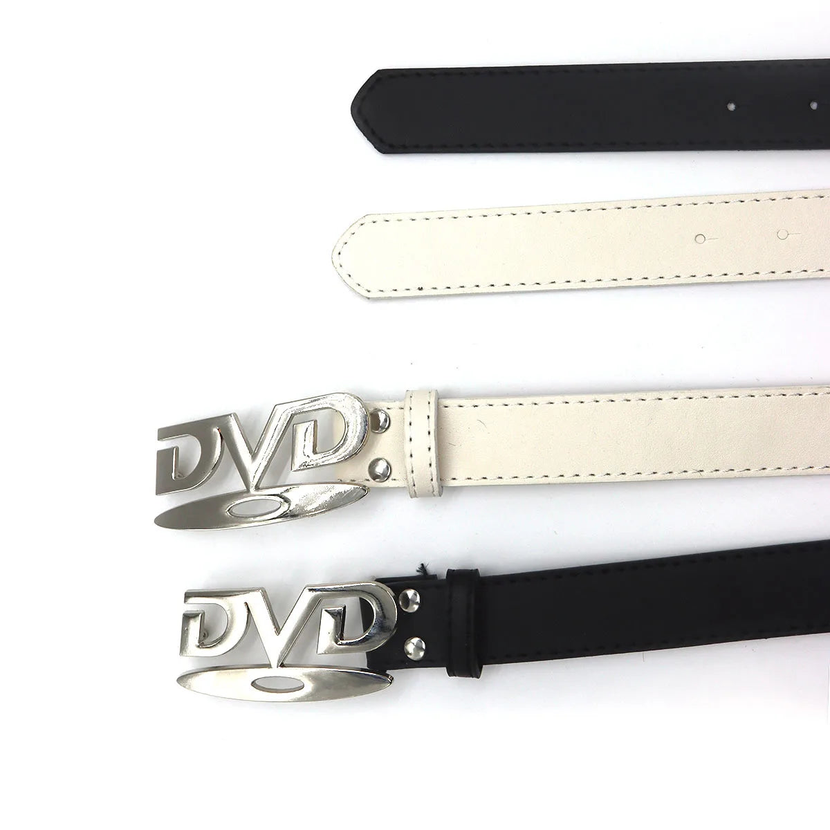 Fashion Design Nostalgic Design DVD New English Buckle Belt Women's Decoration Paired with Jeans Belt Versatile Sense Niche Belt