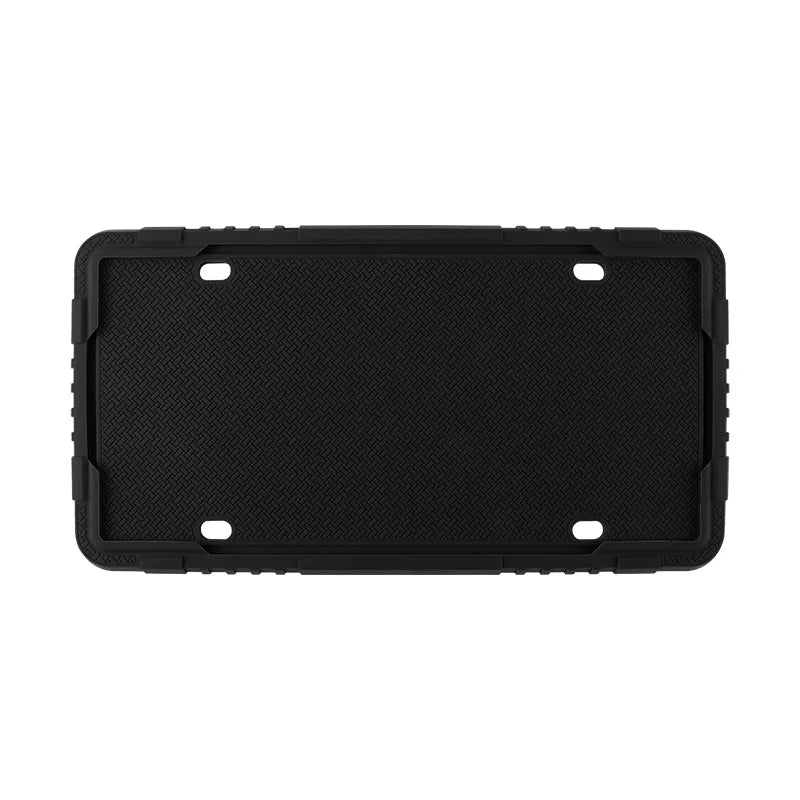 For Infiniti Car Silicone License Plate Frame Kit Detachable Waterproof Antirust Number Plates Holder Bracket for US Canada Auto