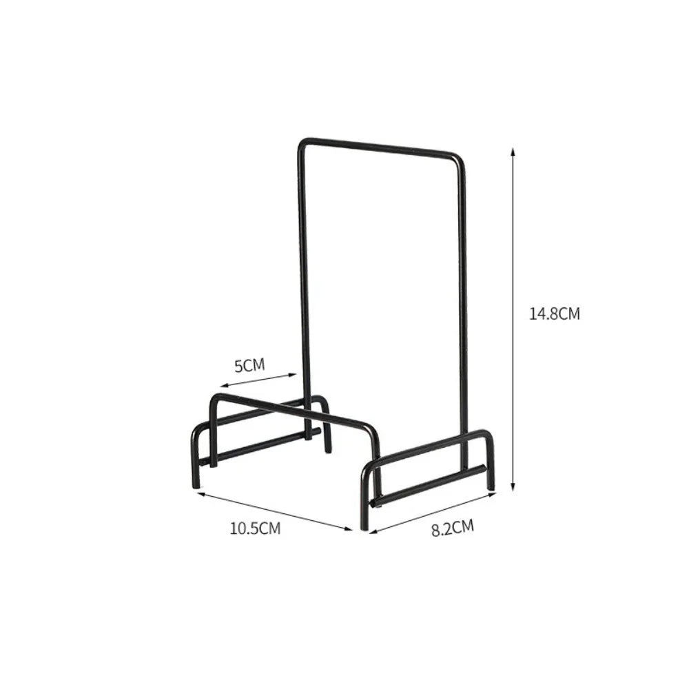 Minimalism Multi Layer Iron Art Rack Shelf Rust-Free Metal Kitchen Organizer Rack Multifunctional Pot Cover Rack Bowl Dish