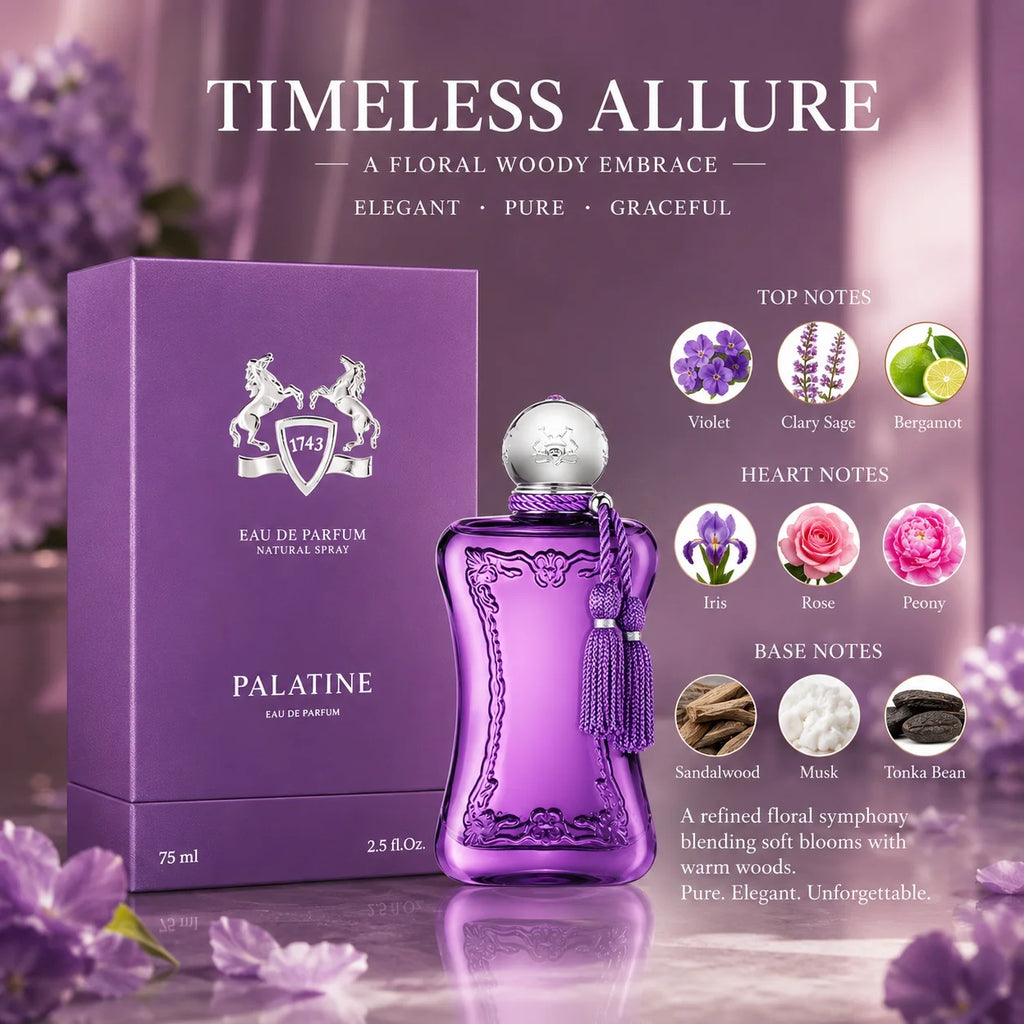 Popular Delina, Valaya, Oriana, Cassili & Athalia Perfume Collection, Luxury Floral Scent for Women, Fragrance Spray
