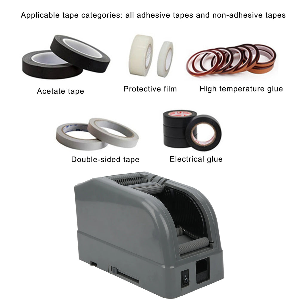 Electric Tape Dispenser Dual Sided Adhesive Cutting Machine Industrial Supplies JXD-60 Automatic Tape Dispenser