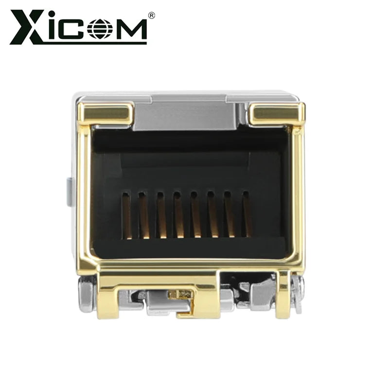 Xicom SFP Copper Module 2.5G RJ45 Port 100M Fiber SFP Transceiver Module Optical Ethernet Switch Compatible Cisco/Mikrotik