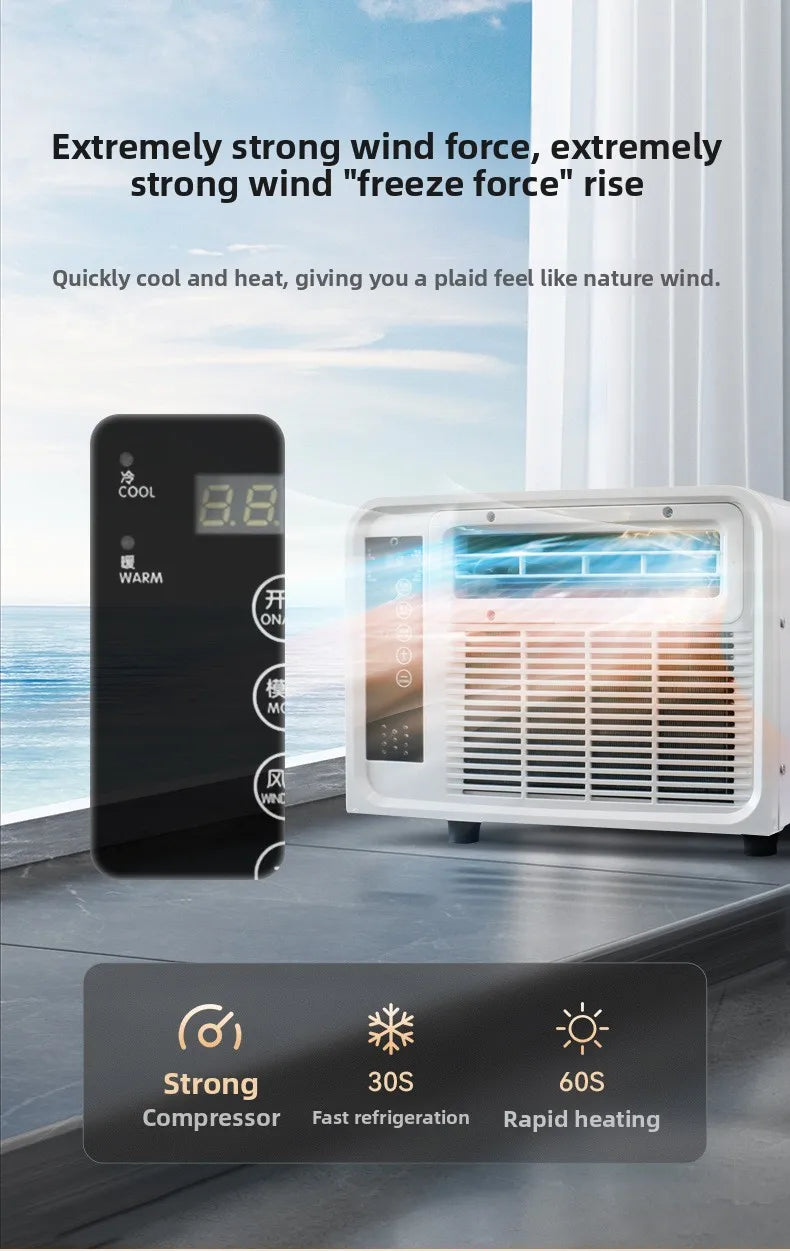 Superior High-value Portable Mobile Air Conditioner Dual-mode All-in-one Machine Camping Tent Small Air Conditioner