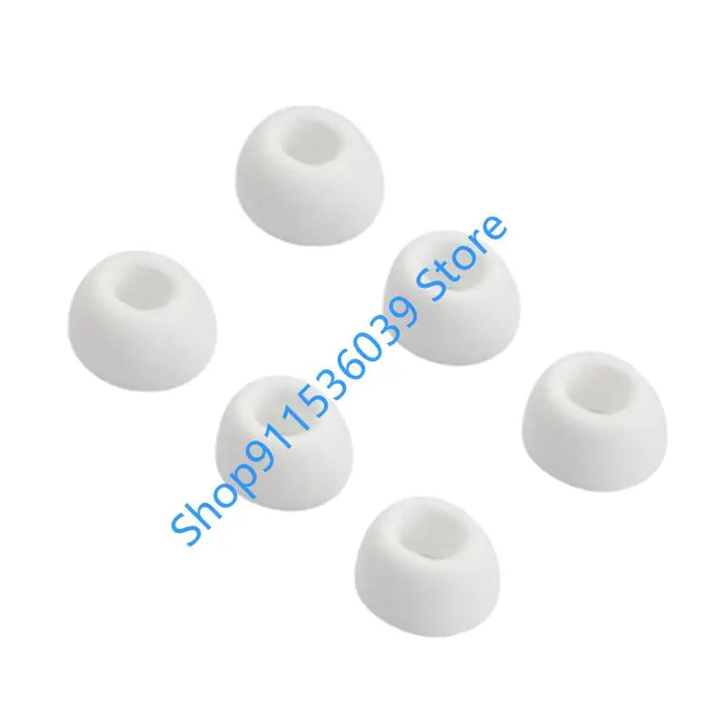 6PCS Silicone Ear Tips for Xiaomi Redmi Buds 6 6Pro 5 5Pro 4 4Pro Earphone Eartips Ear Pads Caps Noise Cancelling Ear Plugs