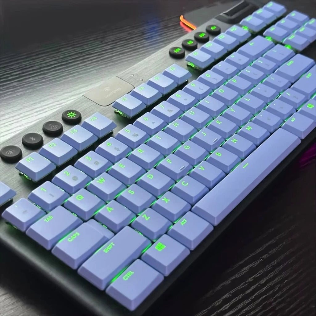 Matte version black G913 G913TKL keycap G915 G915TKL mechanical keyboard matte light-transmitting non-slip keycap