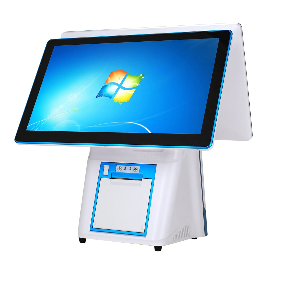 2026 Manufacturer Supply Factory Price Point Of Sale System Promotion 15.6 Inch Tablet Pos Stand System With 80mm Thermal Printe