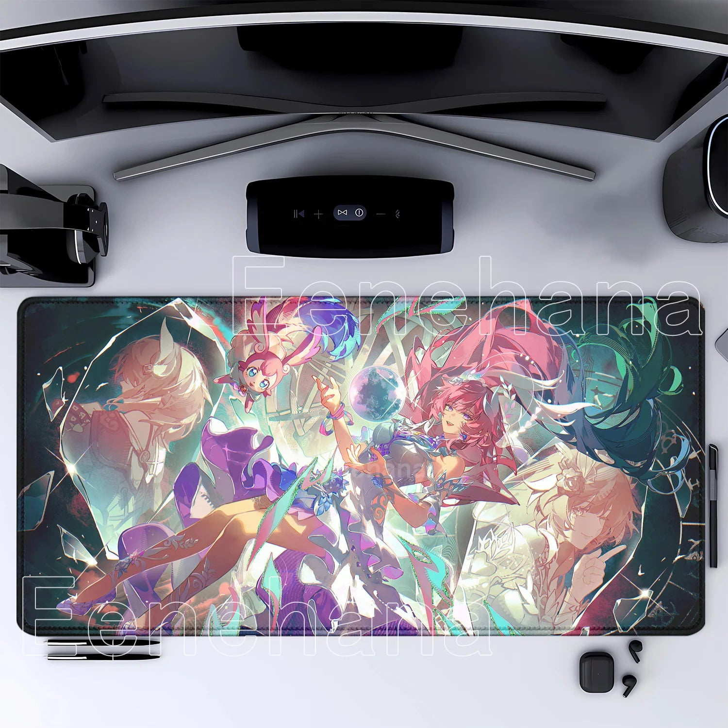 Mouse Pad Honkai Star Rail Cyrene HD printing Pretty Gaming Lock Edge Large Rubber Anime kawaii Mousepad Laptop offices Desk Mat