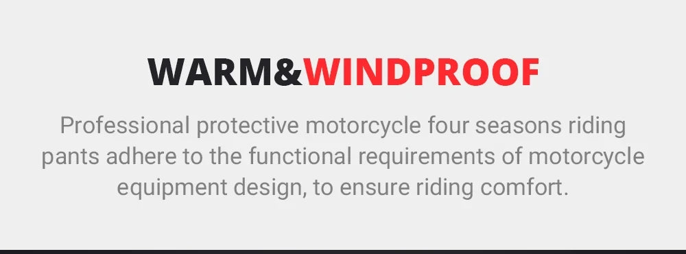 Men Motorcycle Jacket Waterproof Four Season Motorbike Overcoat Pants Reflective Riding Jackets Windproof Suits Removable Lining