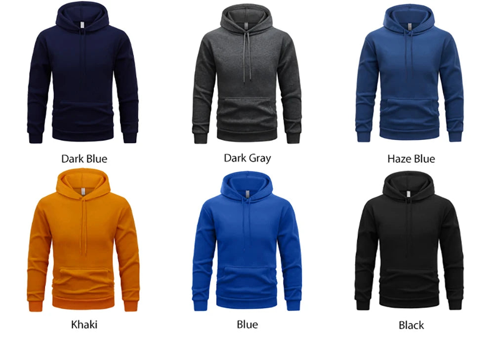 Edinburgh Scotlano Letter Prints Fleece Comfy Tops Man Loose Fashion Sweatshirts Sports Autumn Hoodie Simple Casual Streetwear