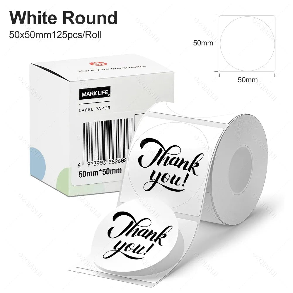 X2 Thermal RFID Label Sticker Adhesive Label Paper Tape 40*30mm 50*30mm for M110 M220 M200 P50 X2 E210 P2 N20 Label Printer
