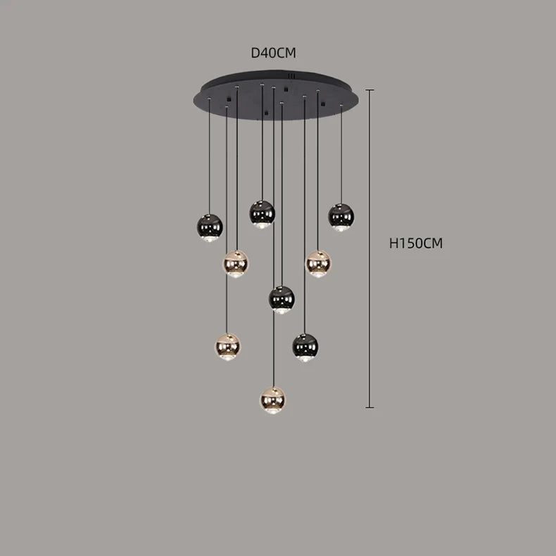 Modern Home Decor Led Lights Pendant Light Lamps  Chandeliers For Living Room Hanging Light Indoor Lighting
