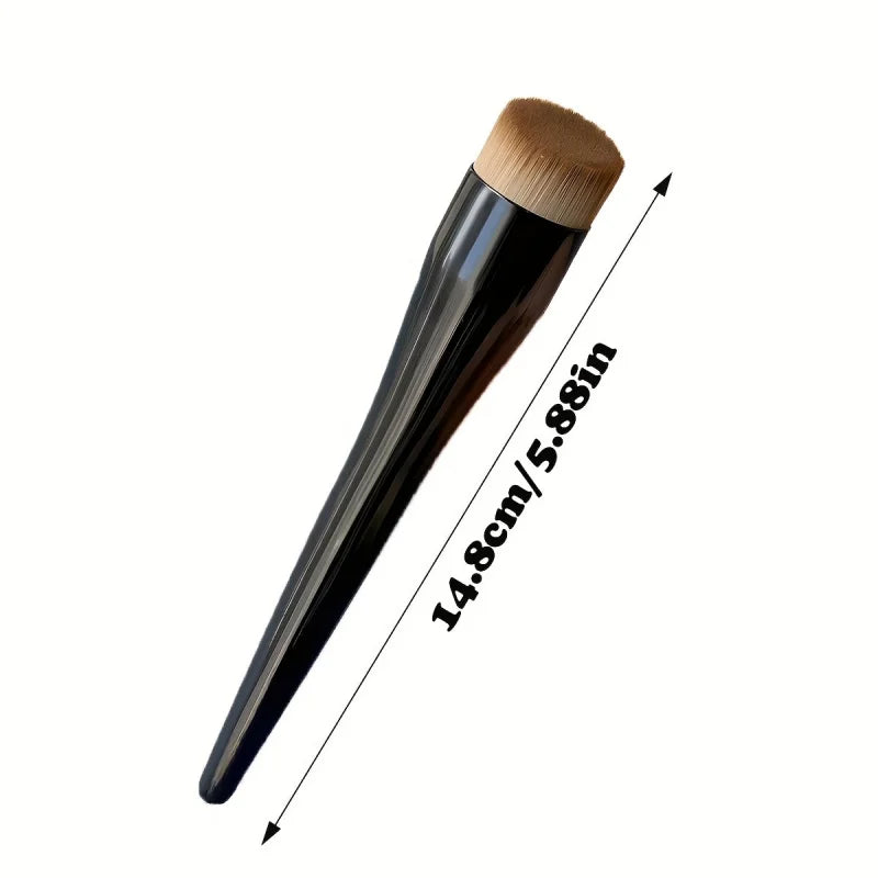 1 Basic Foundation Make-Up Brush Flat Top Brush, Contour Brush, Bevel Powder Blusher Brush, Professional Makeup Brush