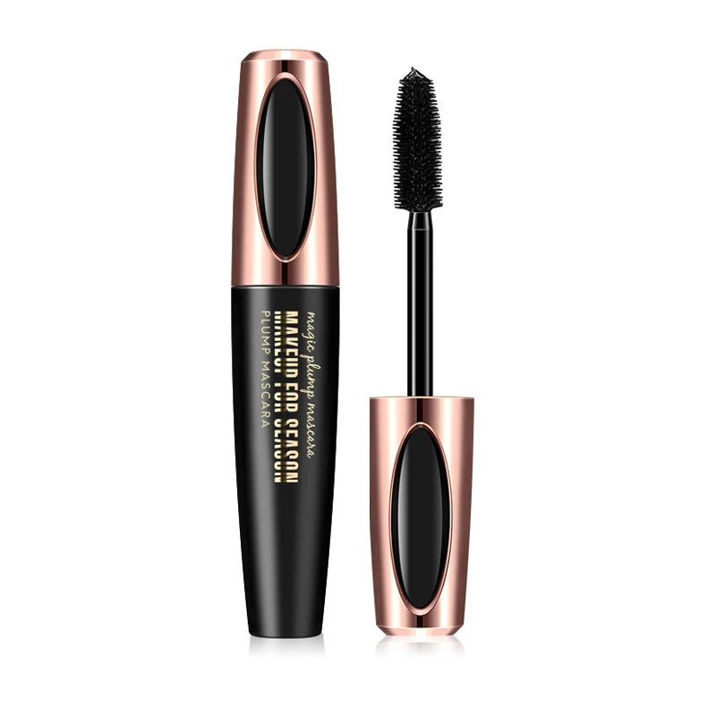 Waterproof Black Silk-Fiber Effect Mascara