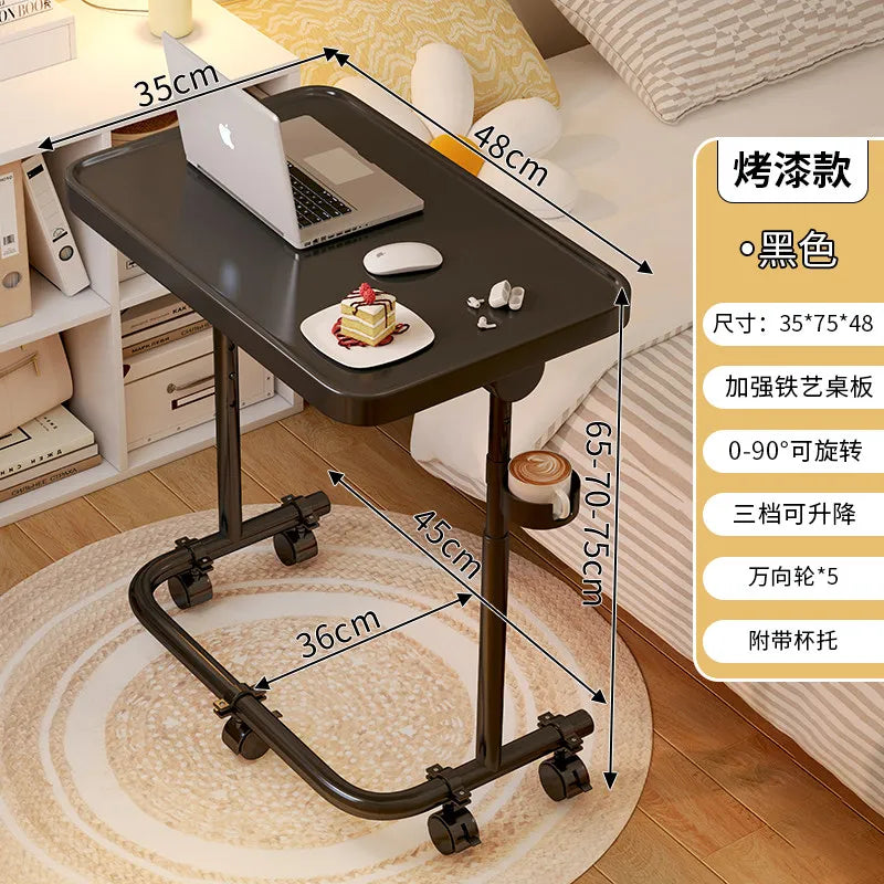 Mobile Modern Table Adjustable Workstations Side Small Coffee Table Apartment Occasional Mesa Centro Elevable Home Furniture