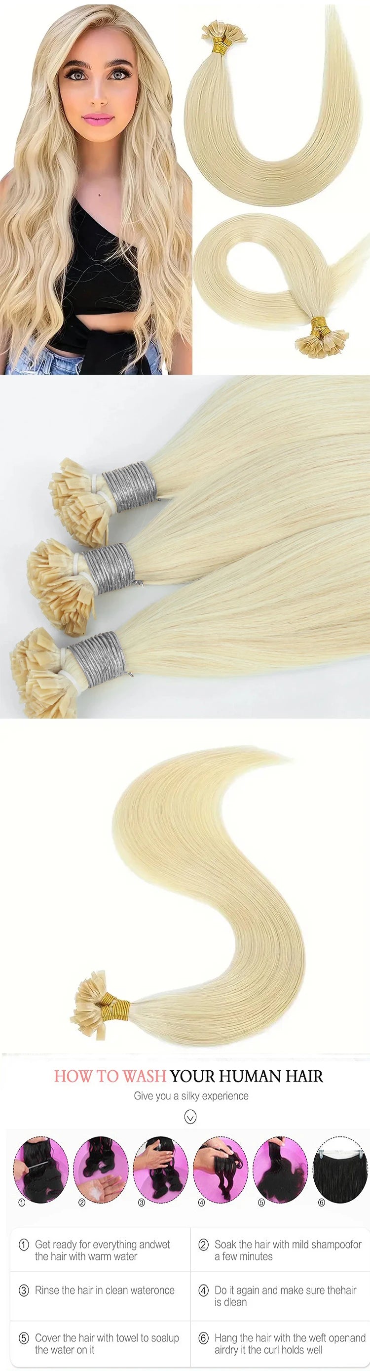 Remy Hair 1g/s 18-28 inch Real Remy Flat Tip Human Hair Extension Silky Straight Dark Brown Pre Bonded Keratin Fusion Hair