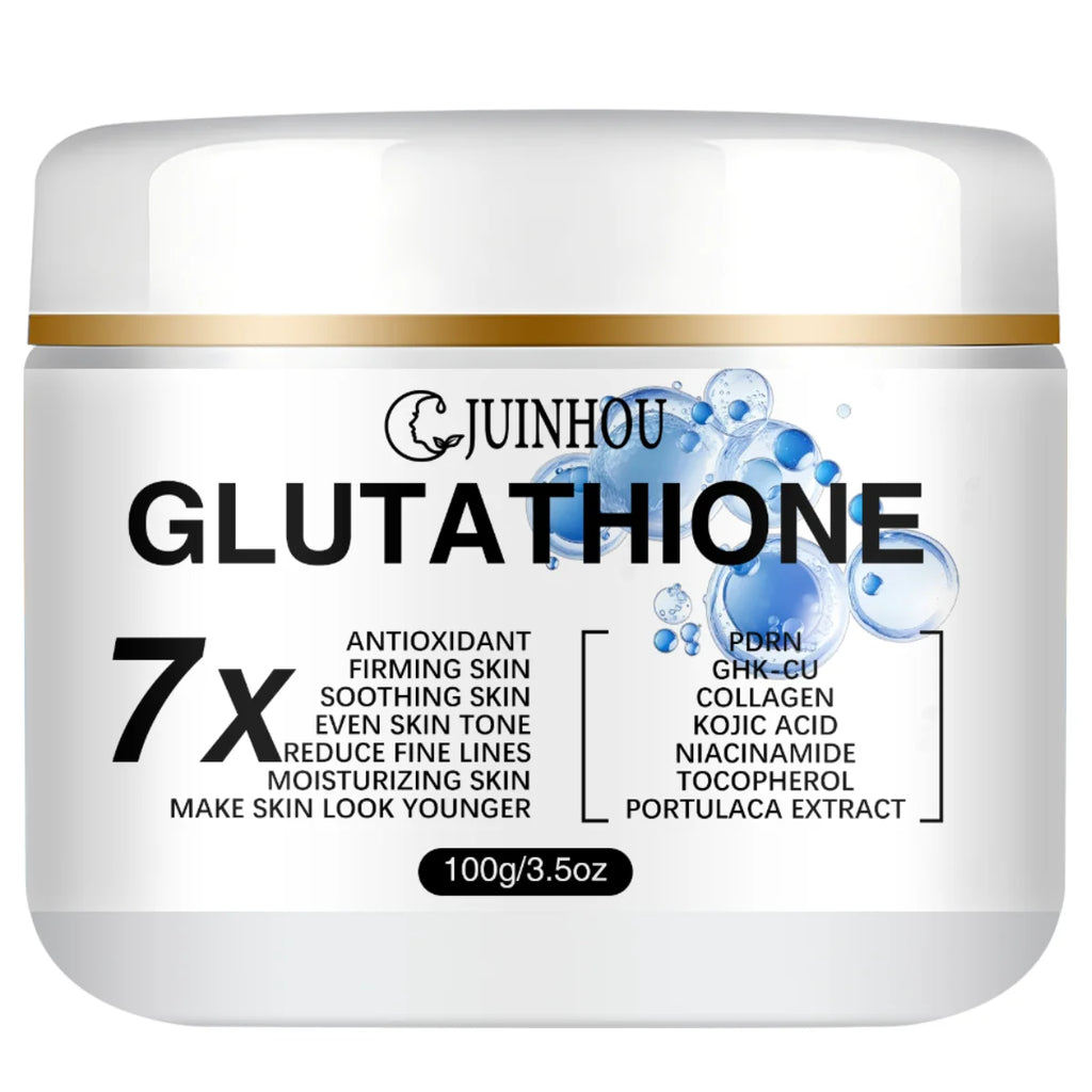 JUINHOU Glutathione Face Cream Hydrating Moisturizing Facial Lotion For Dull Uneven Rough Tired Skin Anti‑oxidant Daily Care