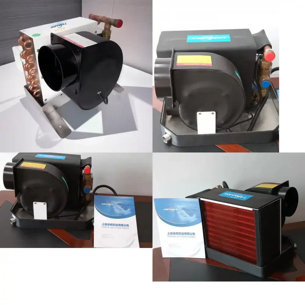 Fan Coil Unit Chilled Water air Handler for Hvac Syst 36000BTU Copper Wire Marine Landing Fan Coil