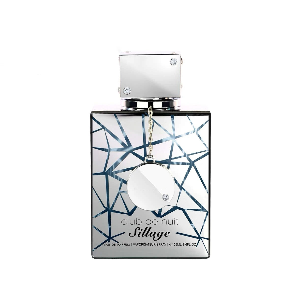 Club De Nuit Sillage for Unisex Eau De Parfum Spray, Long-Lasting Floral Woody Musk, Fresh Citrus Ginger & Rose, Unisex Spring Summer Scent, Everyday Luxury