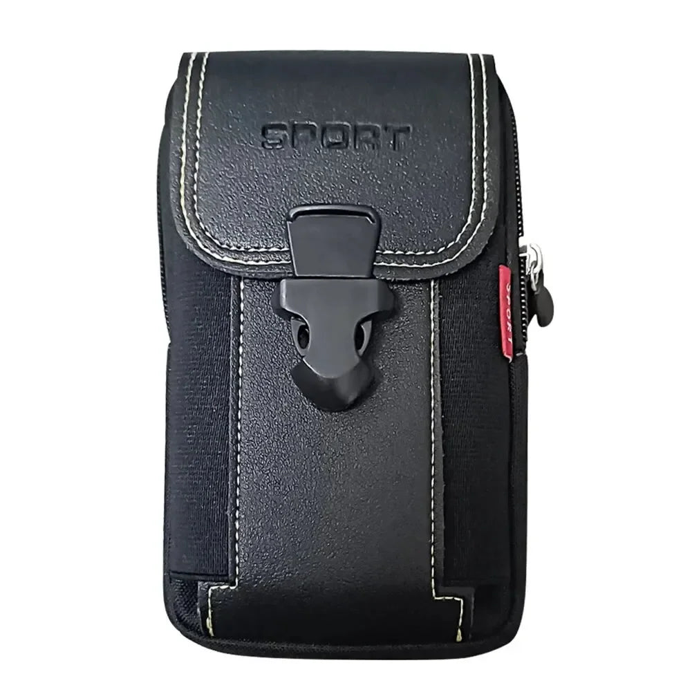 Unisex Belt Pouch Phone Pouch Phone Holster Pouch Mobile Belt Pouch Small Tactical Belt Backpack Card Holder