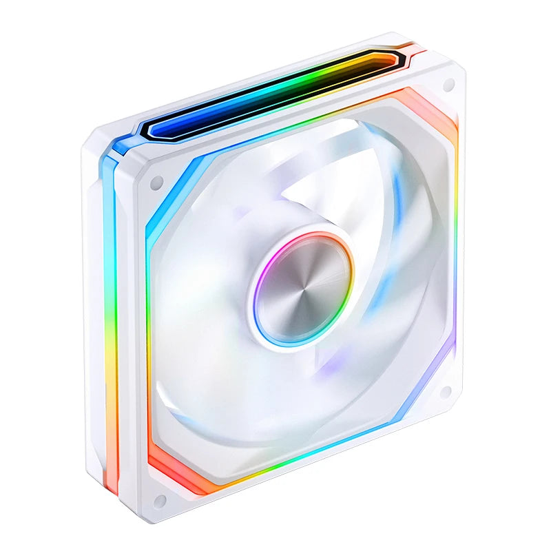 JONSBO XA-120/240/360 PC Case Fan Three Sided Mirror 5V/3Pin ARGB Fan Integrated Cold Exhaust Cooling Fan