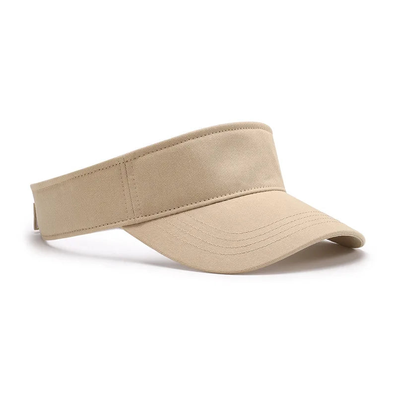 New Summer Sun Hats Men Women Cotton Outdoor Visor UV Protection Top Empty Sport Tennis Golf Running Sunscreen Baseball Cap