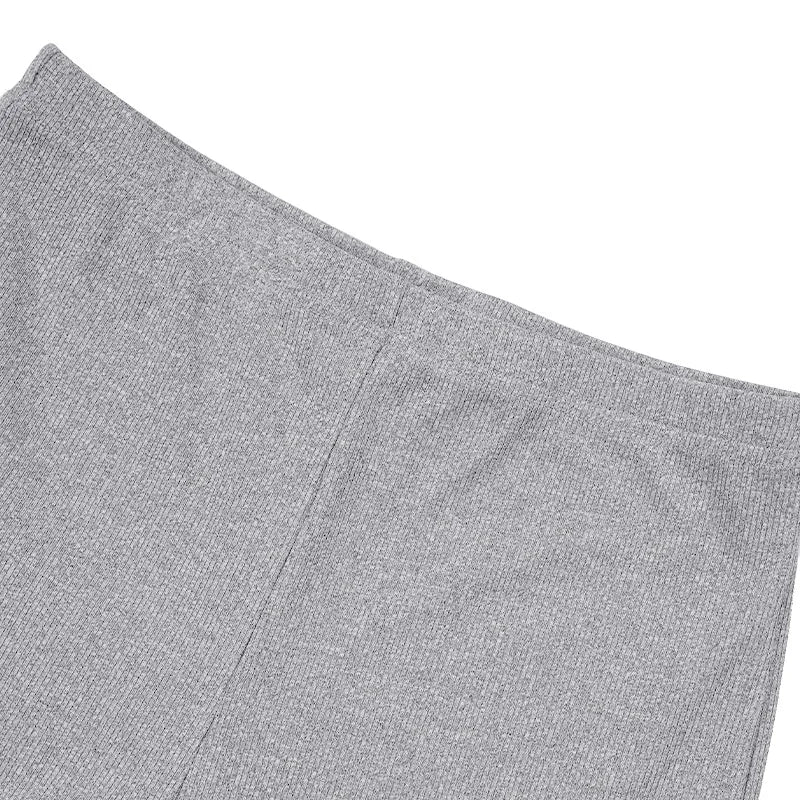 Sexy Solid Slim Suit For Women Fashion Strapless Side Split Top Elastic Waist Package Hip Shorts Two Piece Set 2026 Summer New