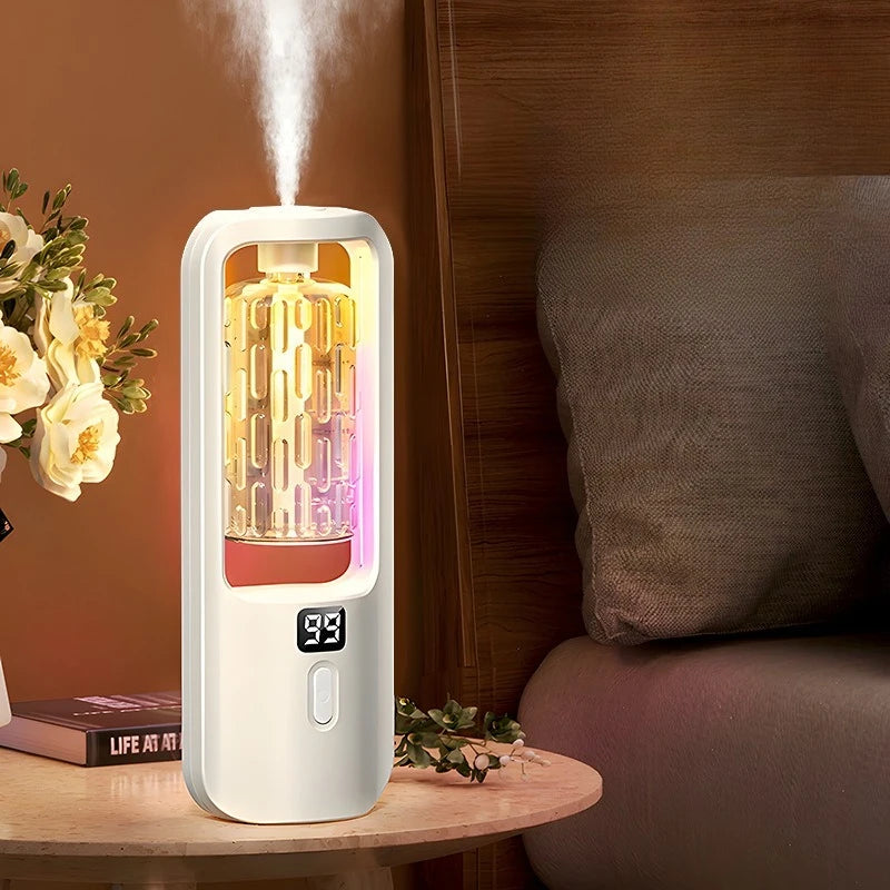 50ml Wall Mounted Aroma Diffuser Essential Oils Diffuser with Time Setting Air Purifying Fragrance Diffusing For Bedroom Toilet