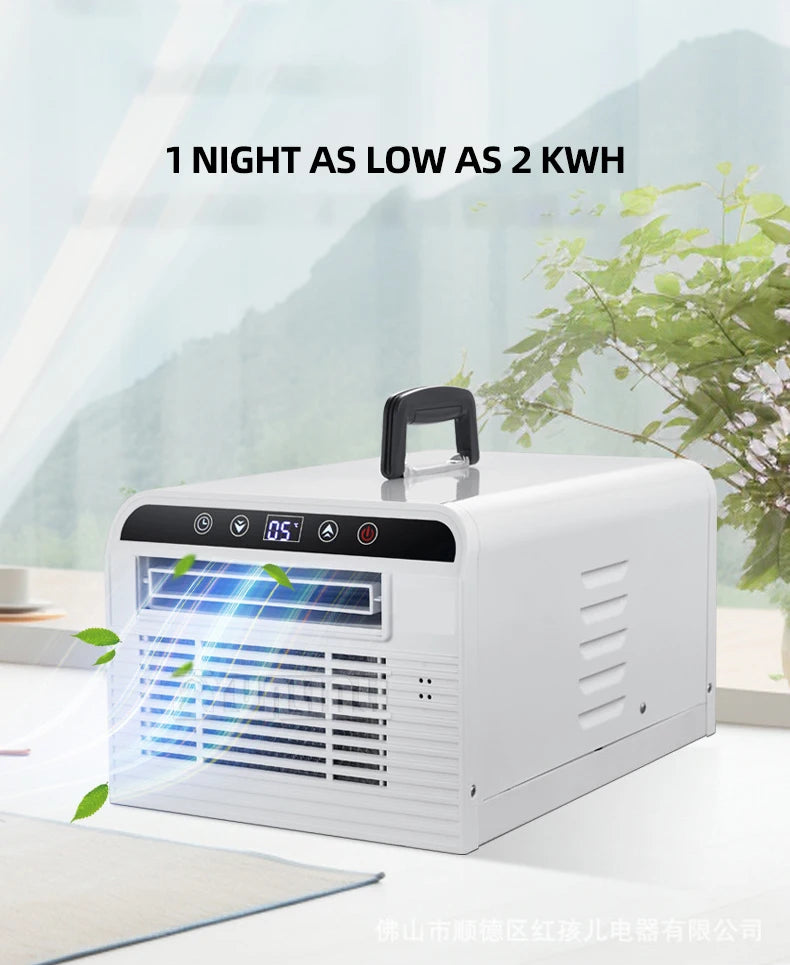 2500BTU Portable Air Conditioner Summer Pet Cooler Klima Sogutucu Drainage-free Mobile Air Conditioner