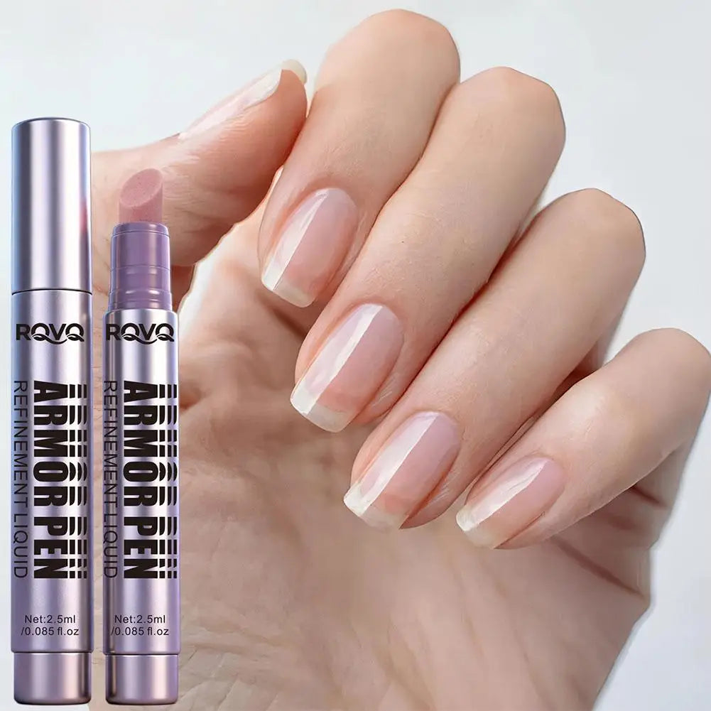 Nail Polish Pen,Cuticle Care Treatment Pen,Polishes And Smooths Cuticles,Pen Refinement Liquid Nail Art Pen Manicure Care Tools