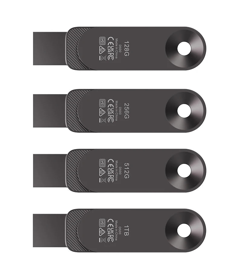 Lexar USB 3.2 Type-C and Type-A Flash Drive Metal Pendrive 128GB 256GB 512GB 1TB Max 400Mb/s U Disk for Xiaomi Huawei iPhone 15