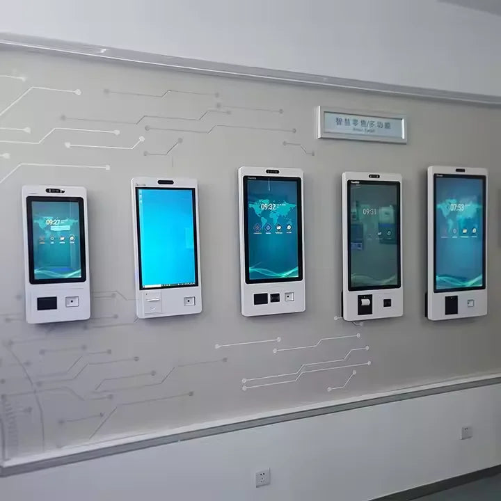 32-inch Self-service Kiosk: Touchscreen For Food Ordering And Restaurant Management