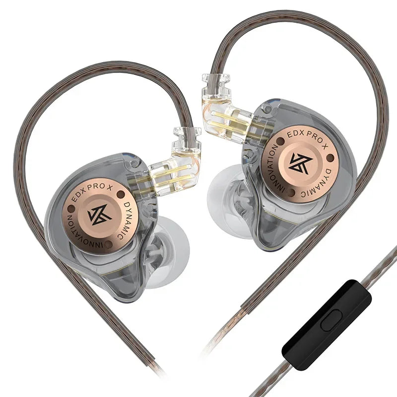 KZ  Dynamic Drive Earphone HIFI Bass Earbud Sport Music Cancelling Headsets KZ EDX PROX ZSTX ZSN PROX EDC EDA ZVX