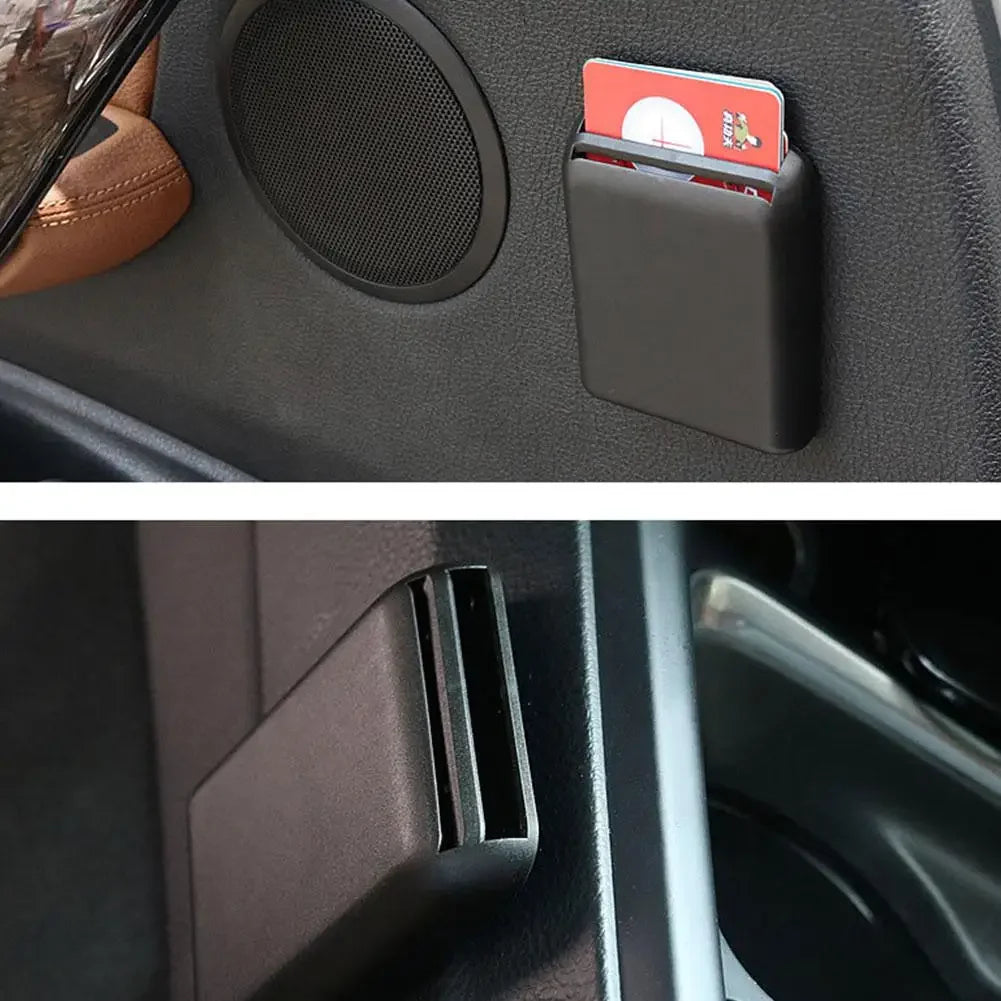 Multifunction Car Storage Box Car Seat Holder Card Ticket Storage Box Holder Car Organizer Car Interior Accessories