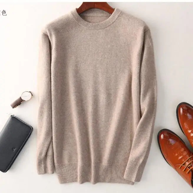 Cashmere Cashmere Sweater Men 2025 Autumn Winter Jersey Jumper Robe Hombre Pull Homme Hiver Pullover Men O-neck Knitted Sweaters