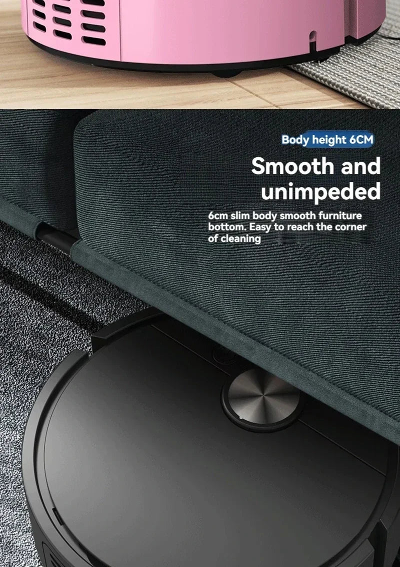 Lenovo 5-in-1 Model Sweeping Robot Automatic Home Mini Cleaning Machine USB Charging Smart Sweep Mop 5-In-1 Vacuum Cleaner 2026