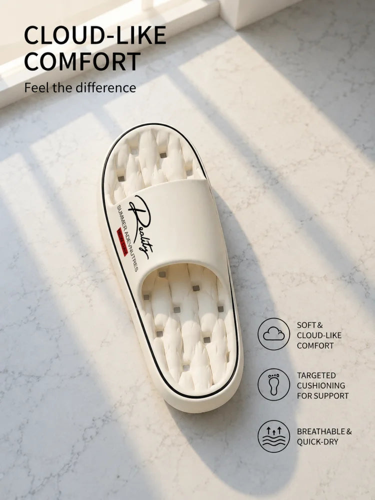 Summer innovative design EVA men's shoes, soft and lightweight home slippers, suitable for indoor and outdoor leisure activities