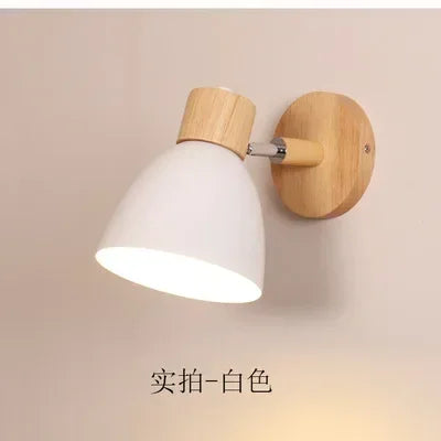 Modern Minimalism Design Iron Art Circular Adjustable Home Hotel Bedroom Wall Light LED Reading Light Balcony Living Room